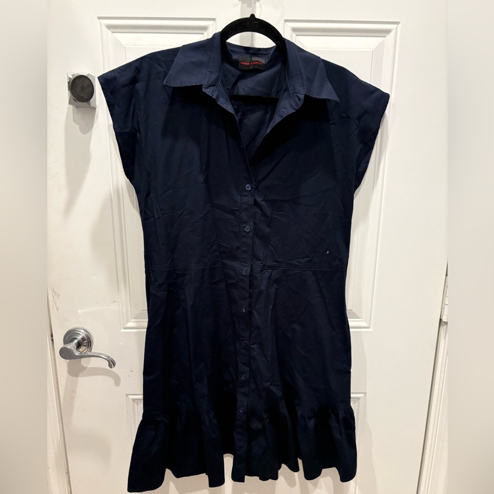 Kirna Zabete navy blue dress size small